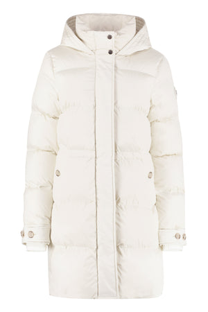 Alsea hooded long down jacket-0